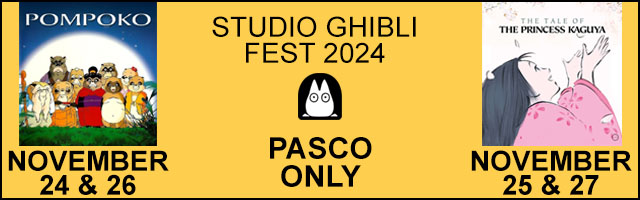 Pompoko, November 24 and 26. Princess Kayuga, November 25 and 27. Pasco only.